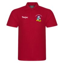 Clwb Rygbi'r Bala Junior Navy or Red Cotton Polo