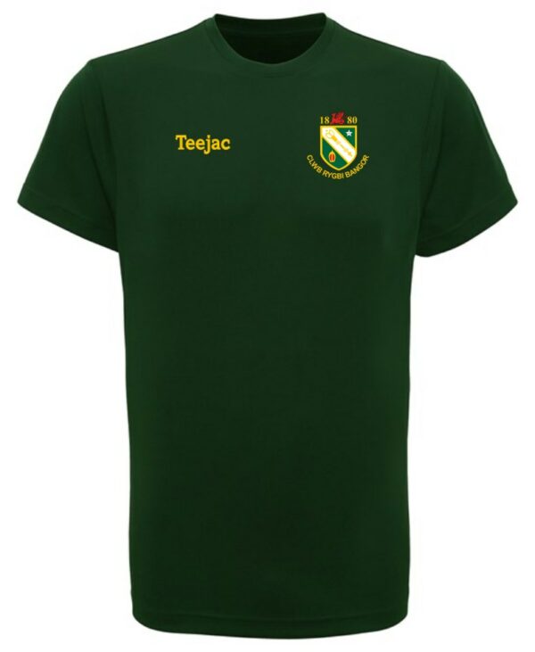 Bangor RFC Black Team Dry T-Shirt