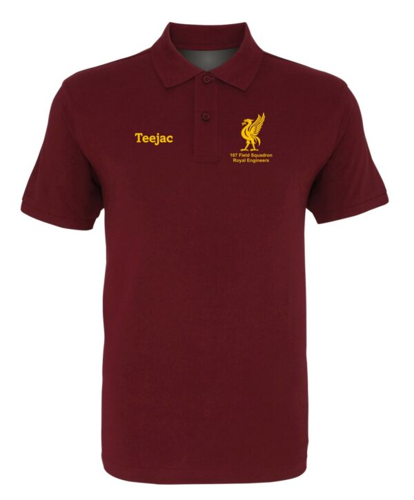 107 Squadron Royal Engineers Cotton Polo