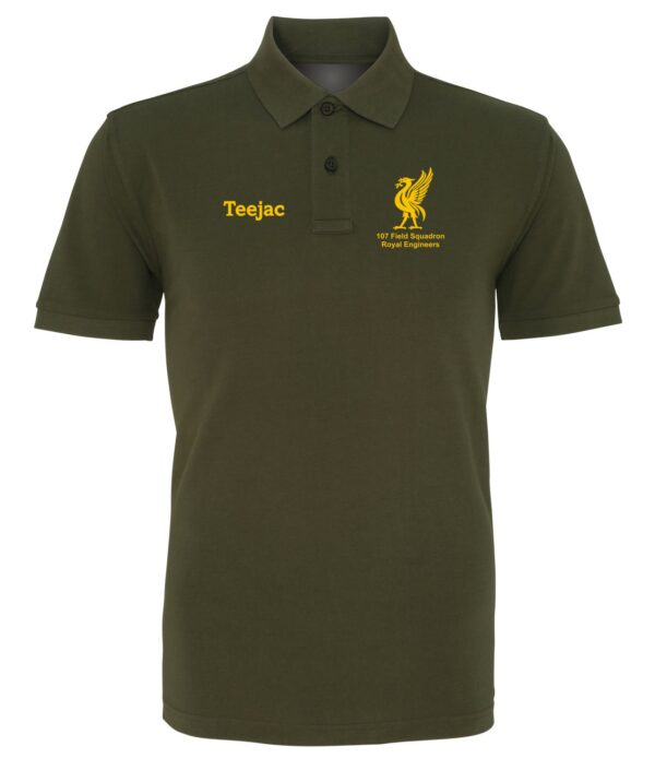 107 Squadron Royal Engineers Cotton Polo