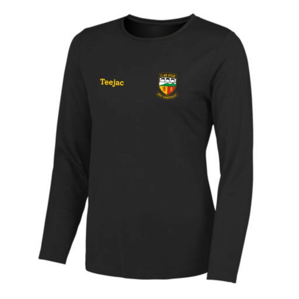 Clwb Rygbi Bro Gwernant Long Sleeve Ladies Fit T-Shirt