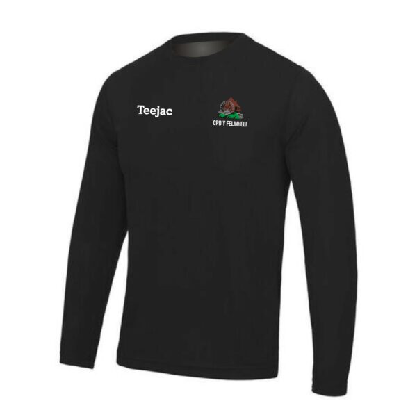 CPD Y Felinheli Long Sleeve Sports T-Shirt