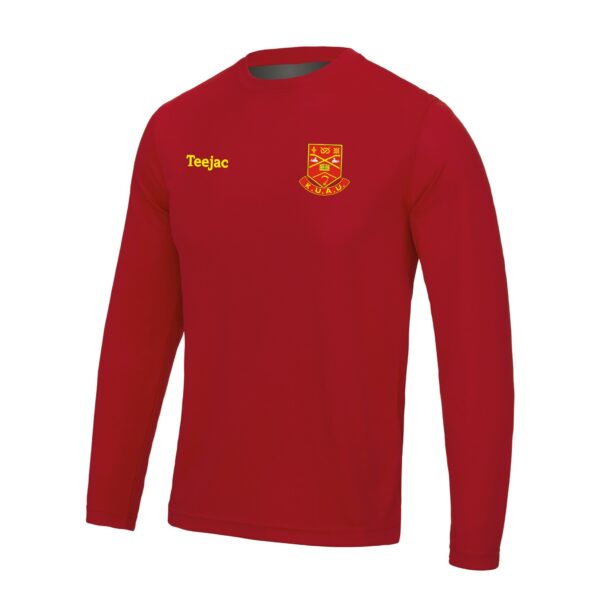 Keele Uni Rugby Long Sleeve Training T-Shirt