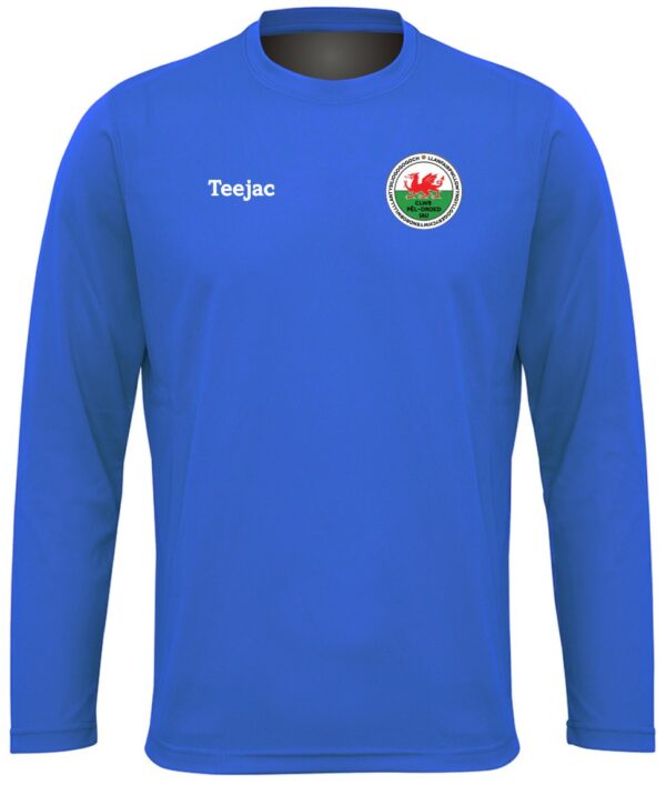 Llanfairpwll Juniors FC Long Sleeve Quick Dry T-Shirt