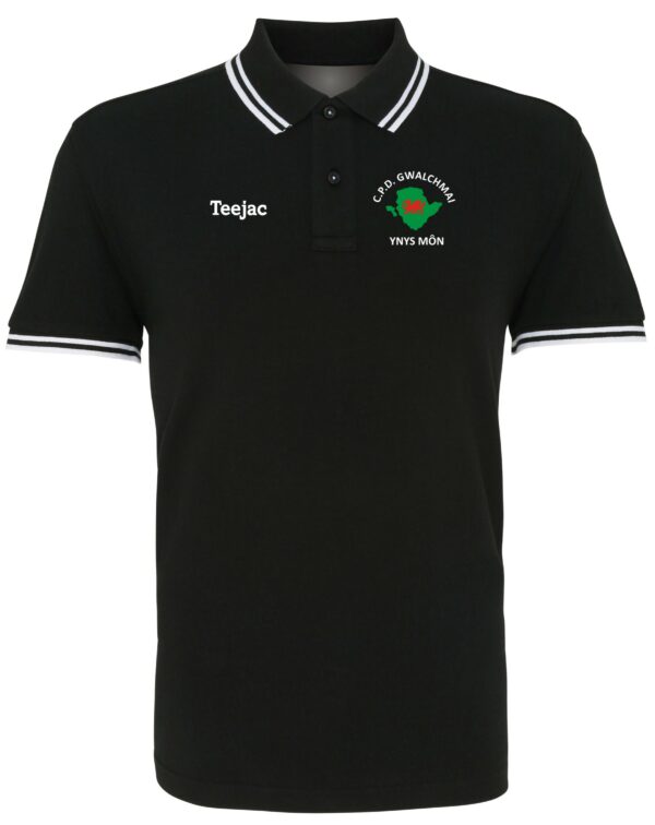 CPD Gwalchmai Tipped Cotton Polo