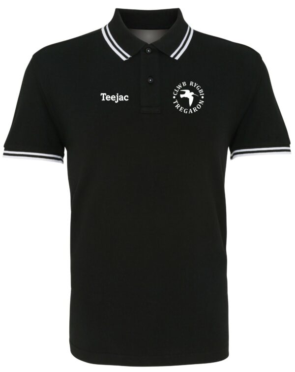 Clwb Rygbi Tregaron Cotton Tipped Polo