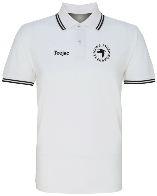 Clwb Rygbi Tregaron Cotton Tipped Polo