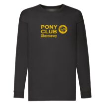 Aberconwy Pony Club Long Sleeve Cotton T-Shirt (Riding)