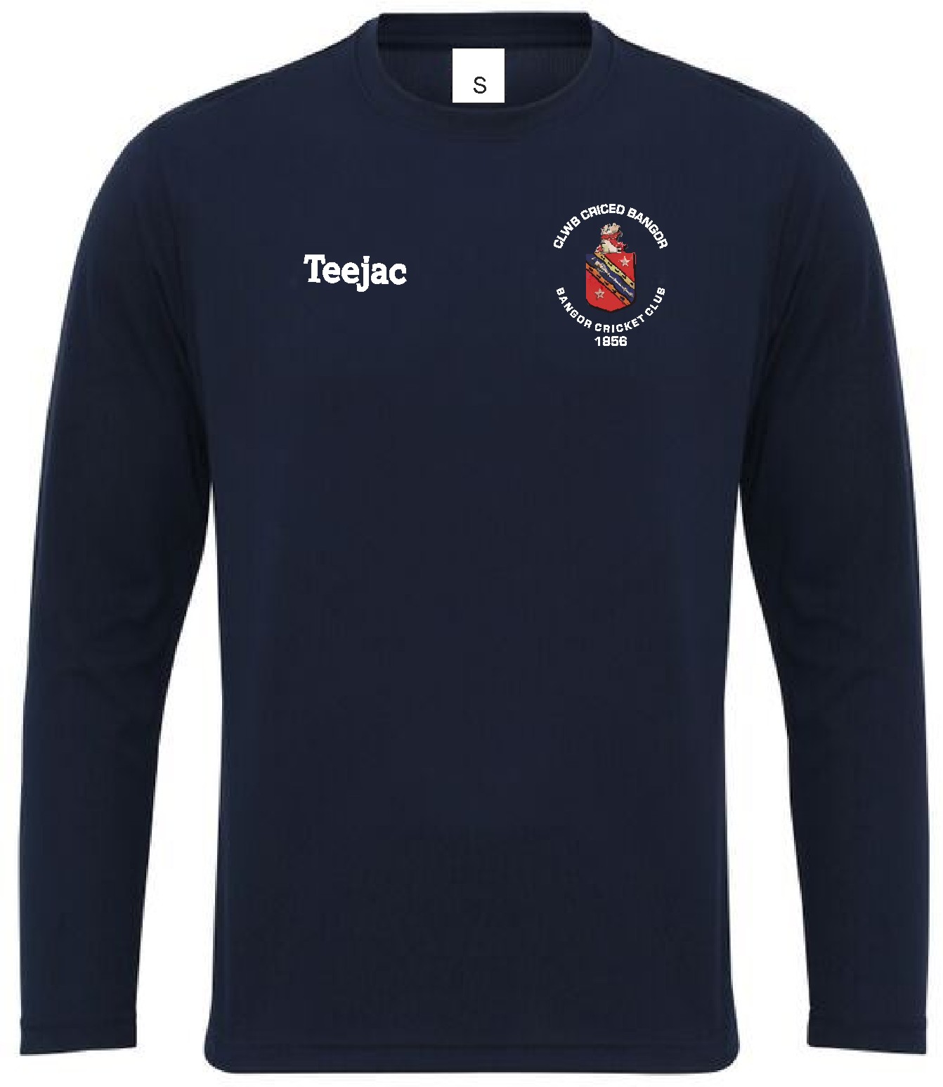 Bangor Cricket Club Long Sleeve Sports T-Shirt - Teejac