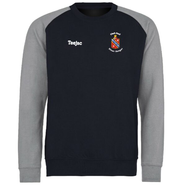 Bangor Hockey Club Baseball Sweatshirt