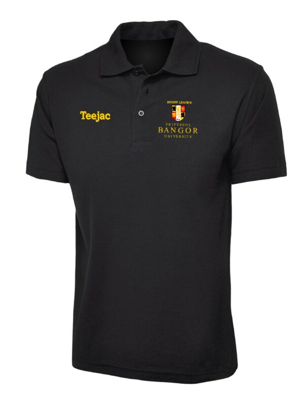 Bangor Univ Rugby League Cotton Polo