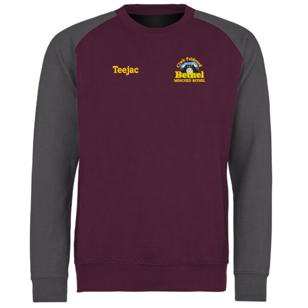Bethel Ladies FC Baseball Sweatshirt