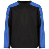 Black Blue Contact Top