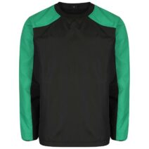 Black Green Contact Top