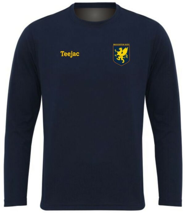 Broughton RUFC Long Sleeve Sports T-Shirt