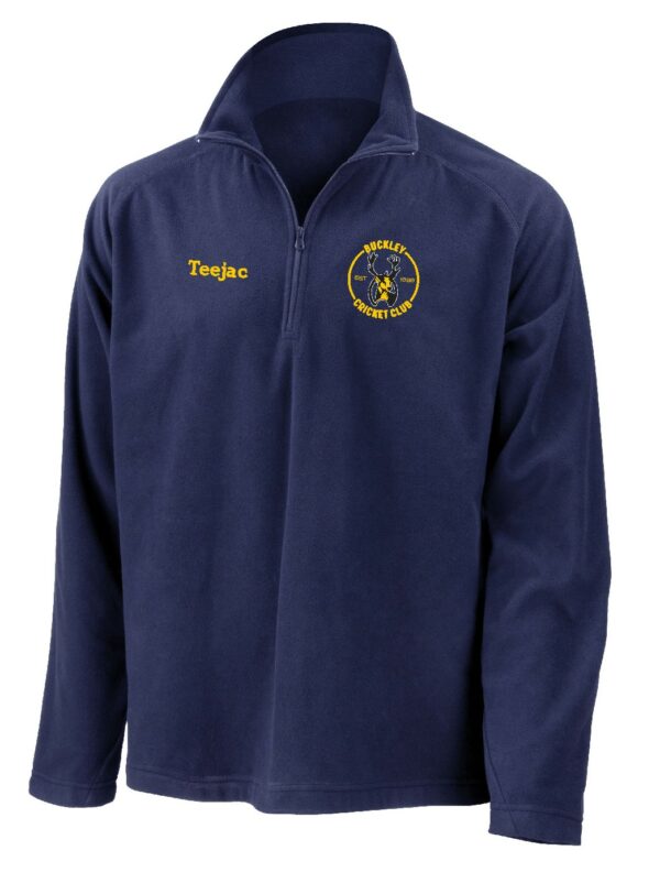 Buckley Cricket Club Quarter Zip Micron Fleece