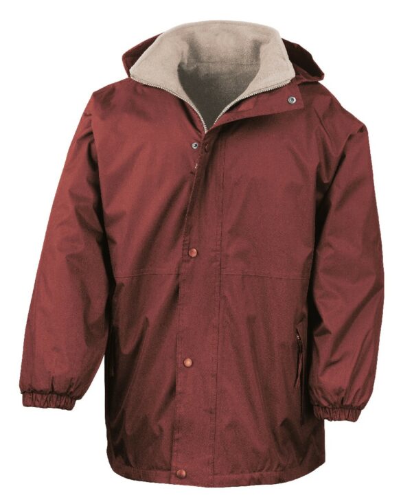 Burgundy Fleece Lined StromDri Jacket