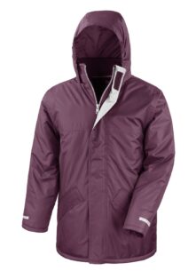 Burgundy Winter Parka