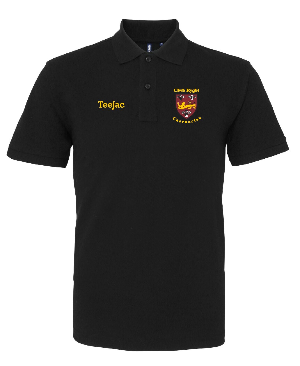 Caernarfon RFC Cotton Polo - Teejac