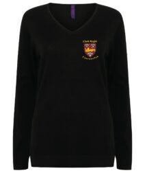 Caernarfon RFC Ladies Fit V-Neck Jumper