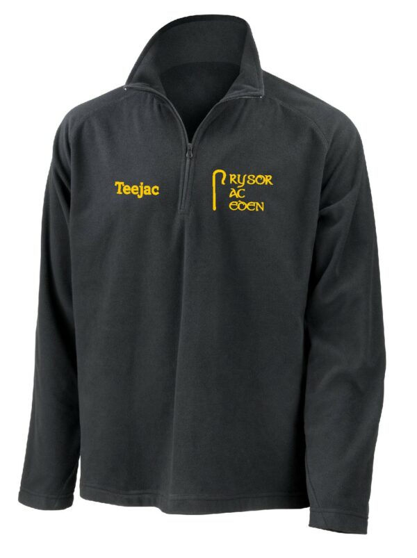 CFfI Prysor ac Eden Quarter Zip Micron Fleece