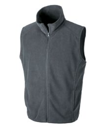 Charcoal Micro Fleece Gilet