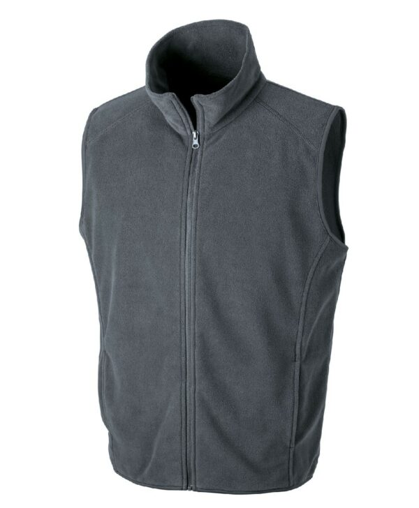 Charcoal Micro Fleece Gilet