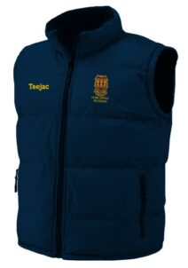 Clwb Criced Bethesda Padded Bodywarmer