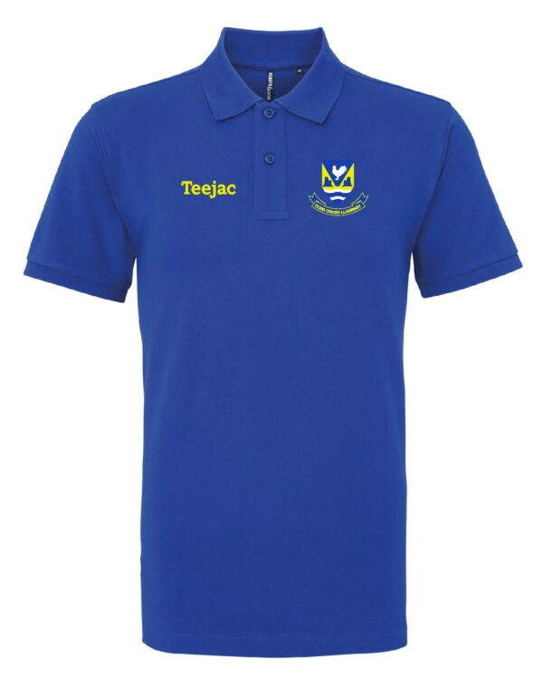 Clwb Criced Llanrwst Cotton Polo