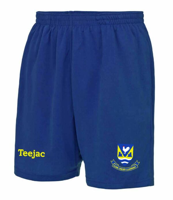 Clwb Criced Llanrwst Training Shorts