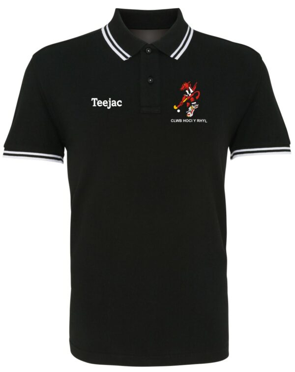 Clwb Hoci Y Rhyl Classic Tipped Polo