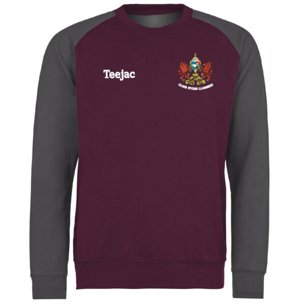 Clwb Rygbi Llambed Baseball Sweatshirt