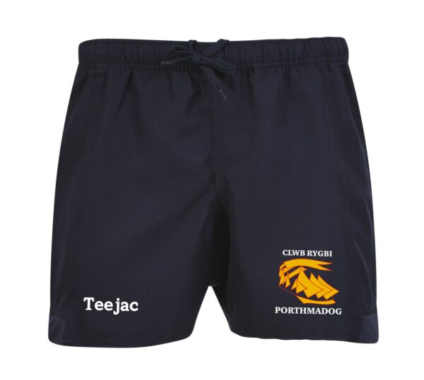 Clwb Rygbi Porthmadog Kids Rugby Shorts