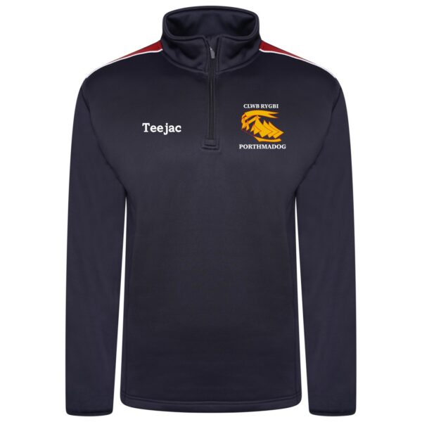 Clwb Rygbi Porthmadog Kids Tech Top