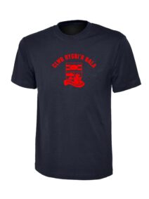 Clwb Rygbi'r Bala Navy Print T-Shirt