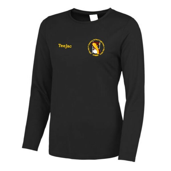 COBRA Rugby Club Long Sleeve Ladies Fit Sports T-Shirt