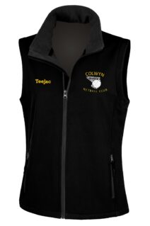 Colwyn Netball Ladies Fit Softshell Gilet