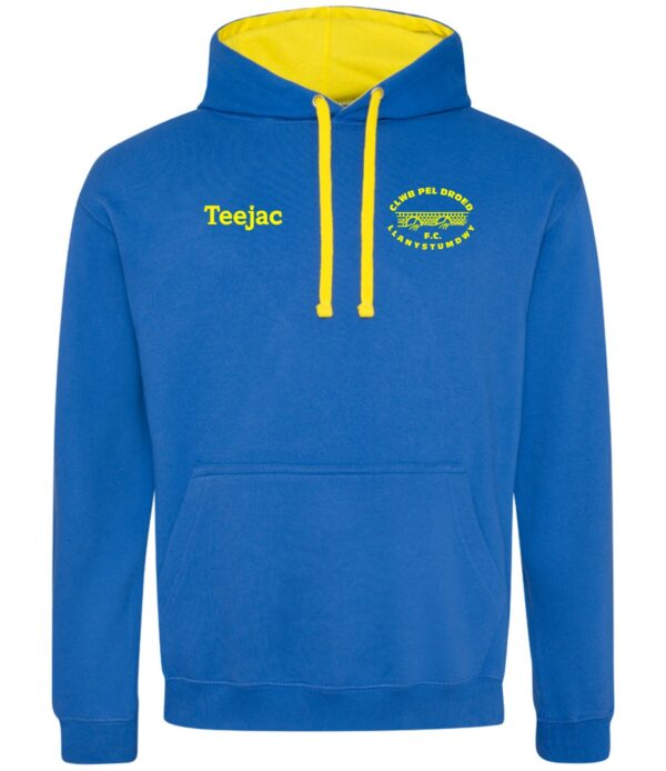 CPD Llanystumdwy FC Contast Hoody