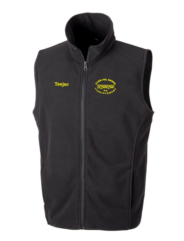 CPD Llanystumdwy FC FC Fleece Gilet