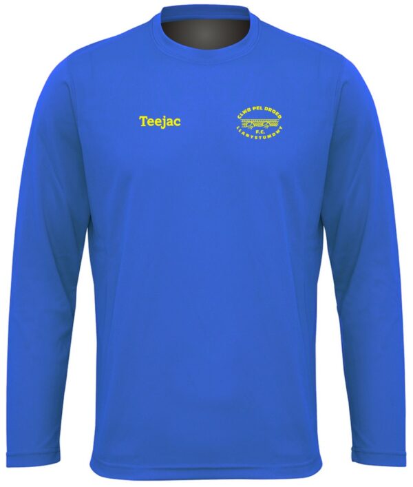 CPD Llanystumdwy FC Long Sleeve Sports T-Shirt