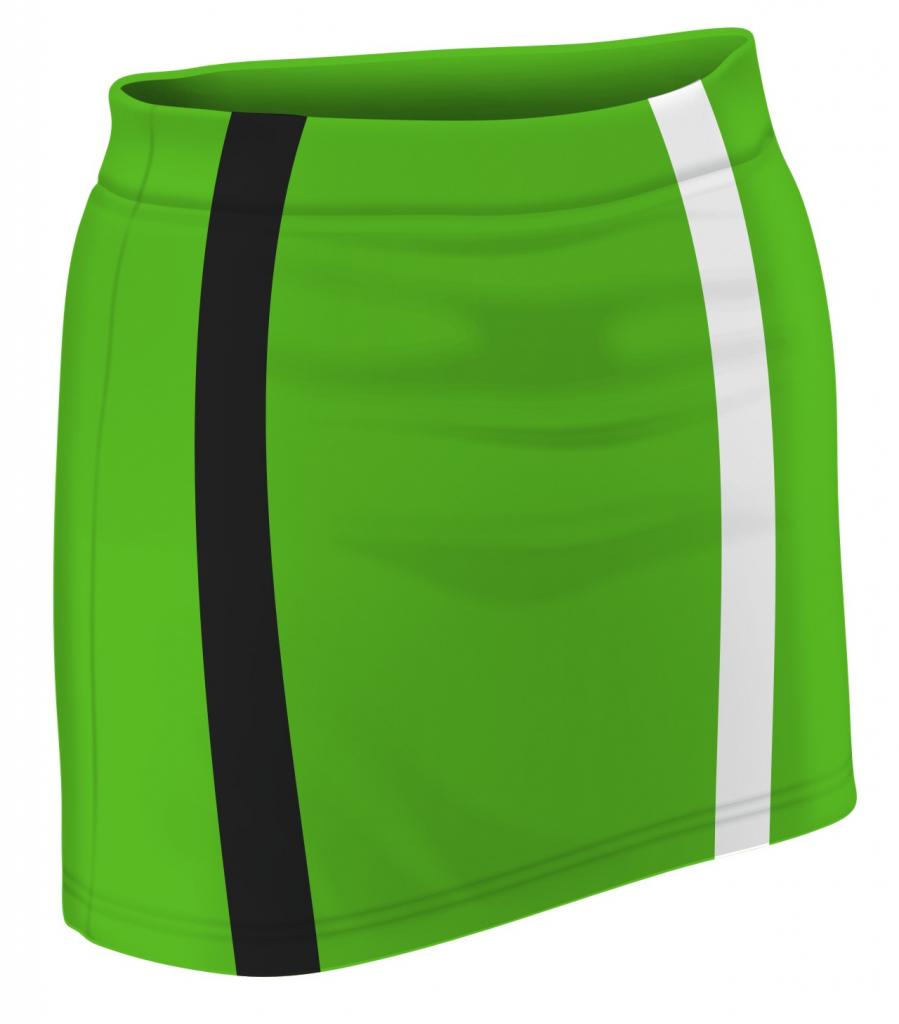 Green netball on sale skirt