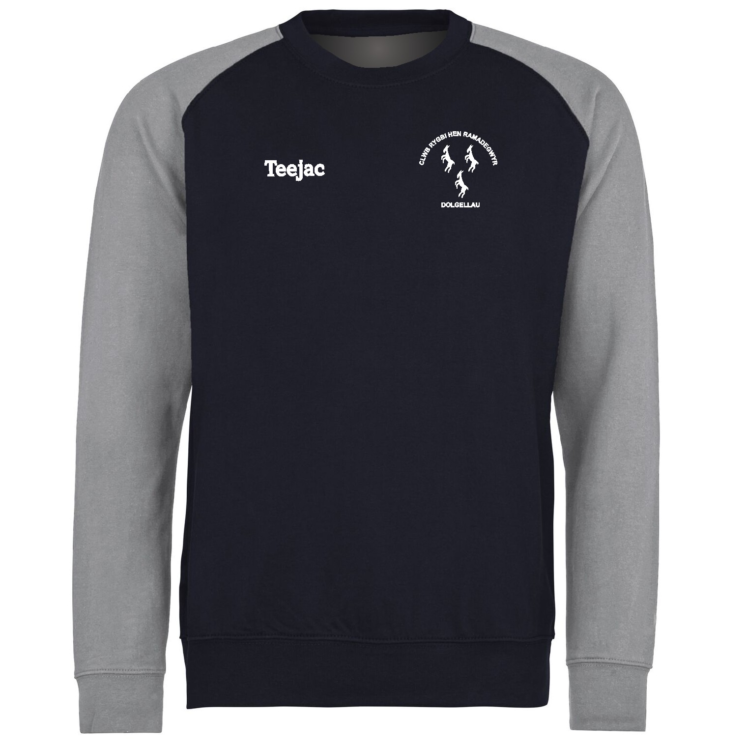 Dolgellau RFC Baseball Sweatshirt - Teejac