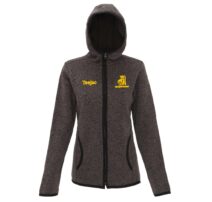 Flint RFC Warriors Women's Melange Fleece Knit Jacket