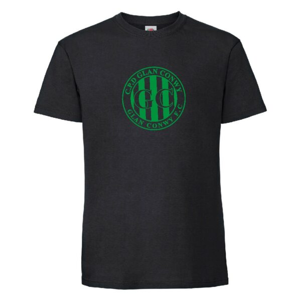 Glan Conwy Black Print T-Shirt