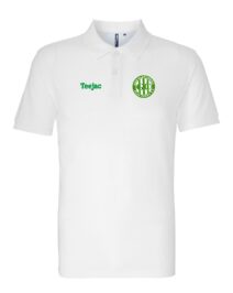 Glan Conwy FC White Cotton Polo