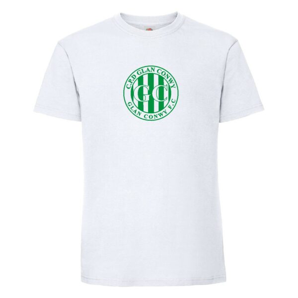 Glan Conwy White Print T-Shirt