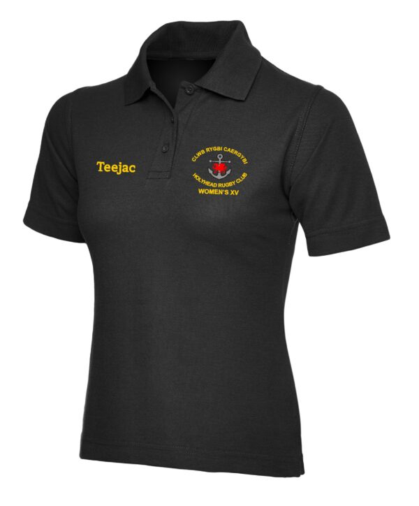 Holyhead RFC Women's XV Ladies Fit Cotton Polo