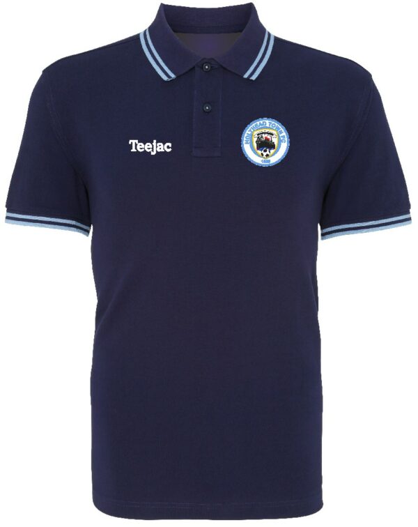 Holyhead Town FC Classic Tipped Cotton Polo