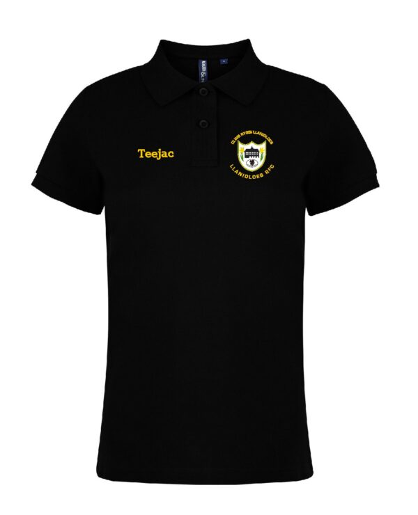 Llanidloes RFC Ladies Fit Cotton Polo