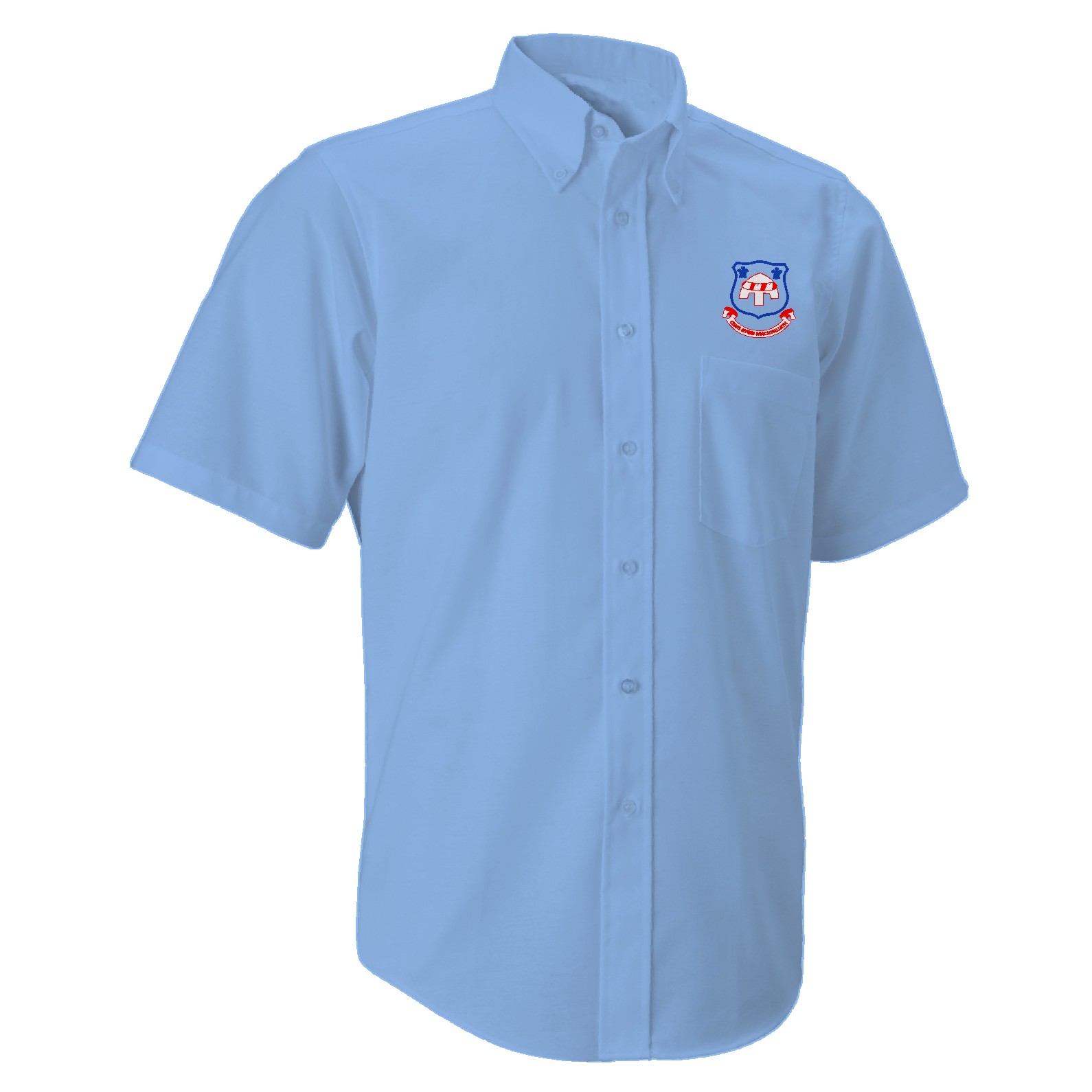 Machynlleth RFC Light Blue Dress Shirt - Teejac